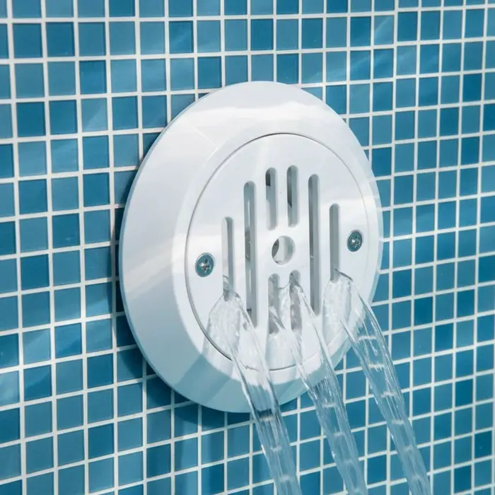 Retour de mur de piscine