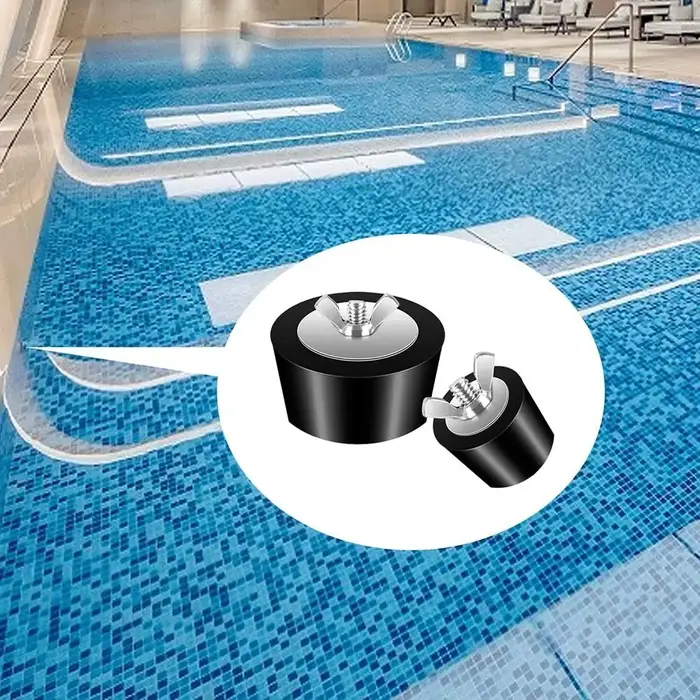 Bouchons de piscine en caoutchouc