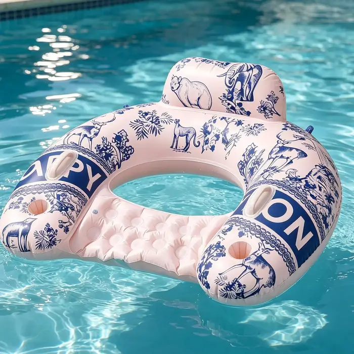 Chaise de piscine gonflable pour adulte