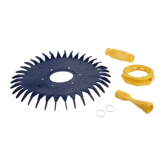 Nettoyeur de piscine W70329, joint ailé W70327, coussinet de pied W69698, diaphragmes W81600, anneau