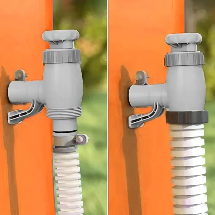 Vanne à piston Plus avec vanne marche/arrêt