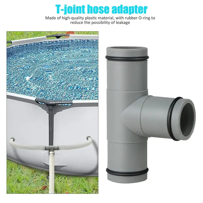 Connecteur de tuyau de piscine en forme de T
