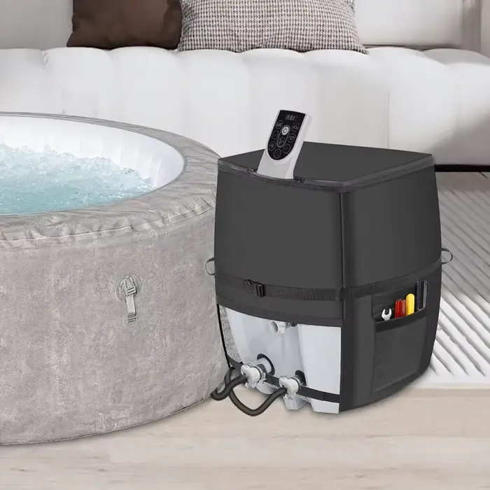 Couvercle de pompe de chauffage de spa de jacuzziCouvercle