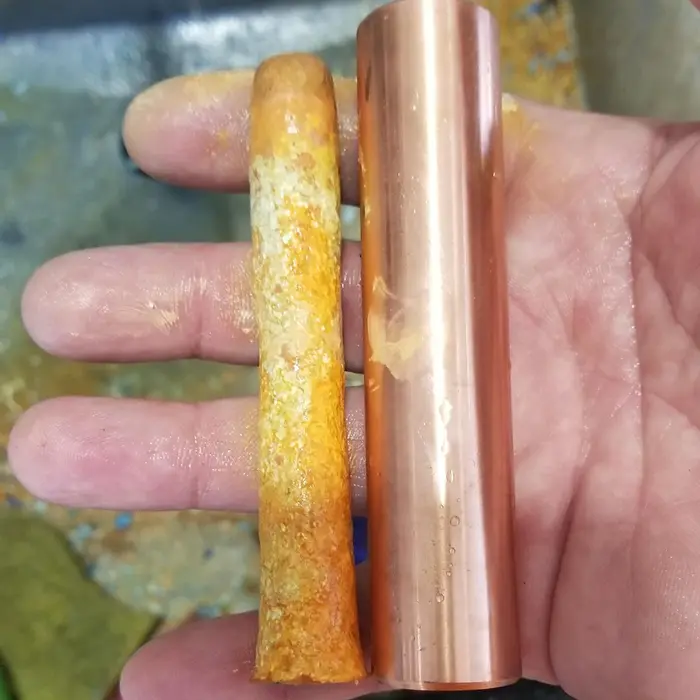 Anode en cuivre solaire pour ioniseur de piscine