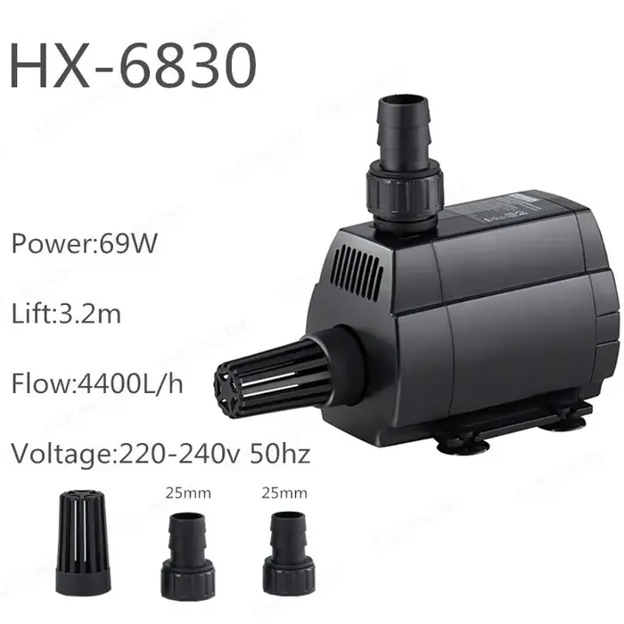 Hailea – pompe de filtration de circulation pour piscine de jardin, submersible, pour aquarium