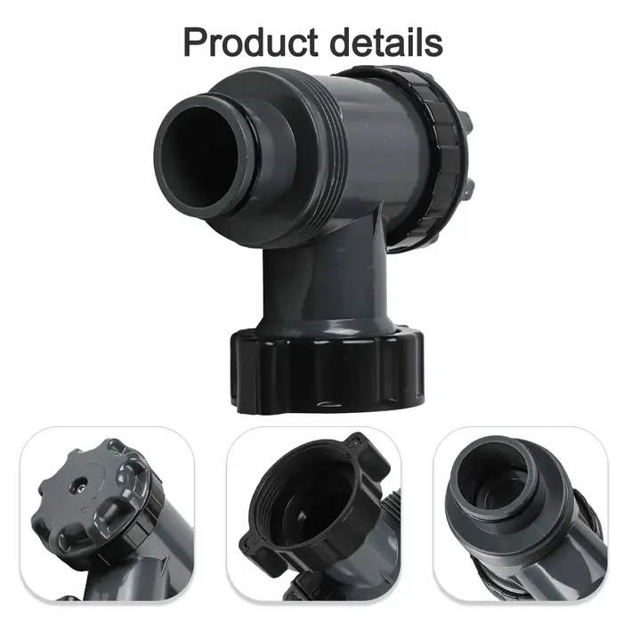 Valve à piston d'entretien de piscine