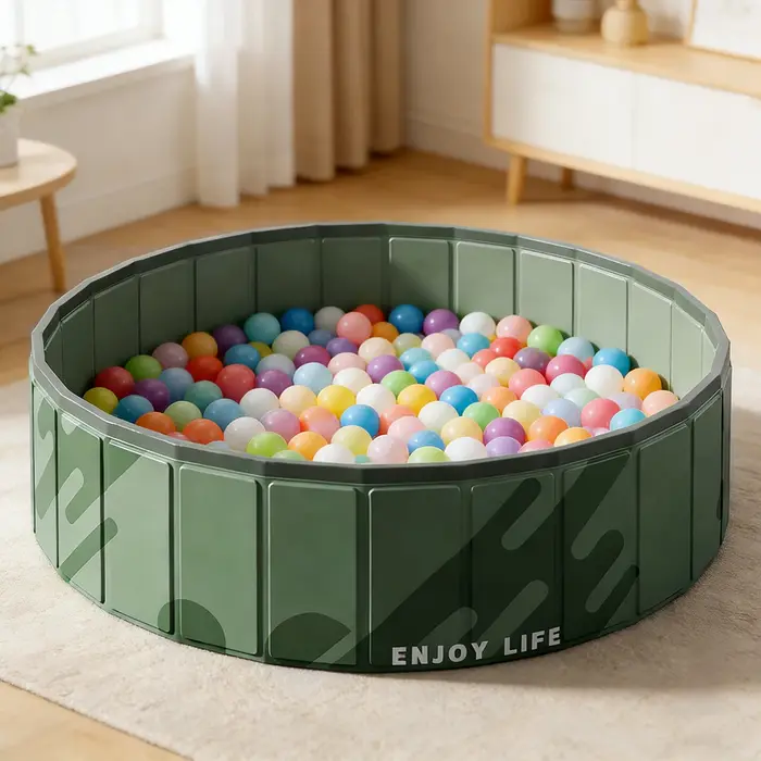 Piscine à balles pliable grande taille