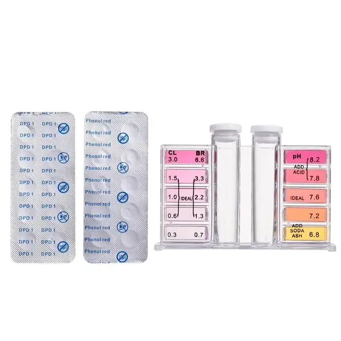 Kit de testeur de piscine 2 en 1