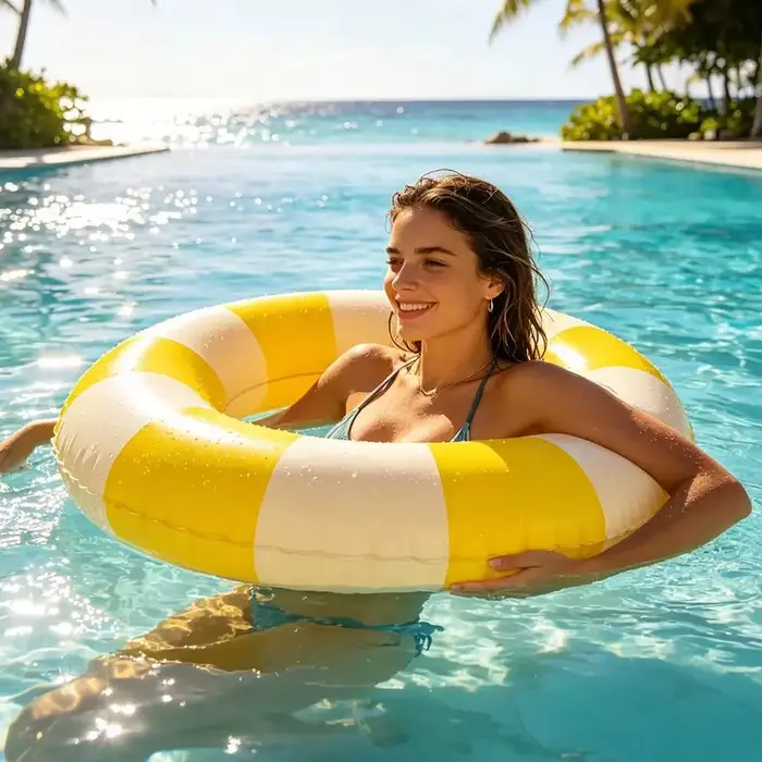 1PC Bouée de natation gonflable