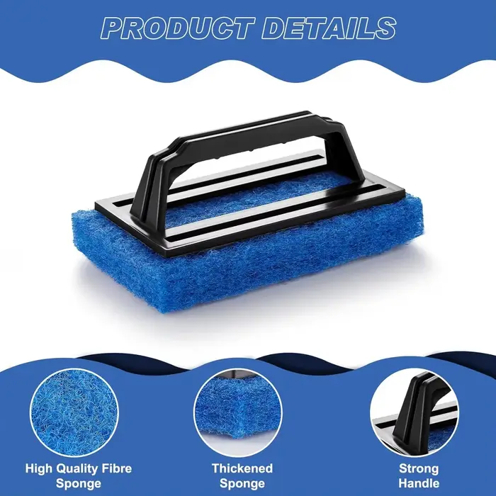 Brosse éponge de nettoyage pour jacuzzi et piscine