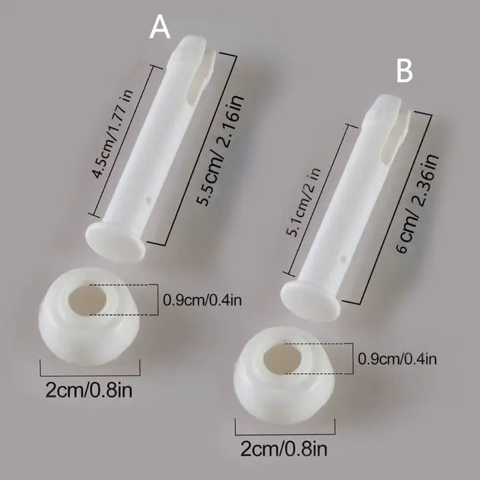 Goupille et joint de piscine en plastique