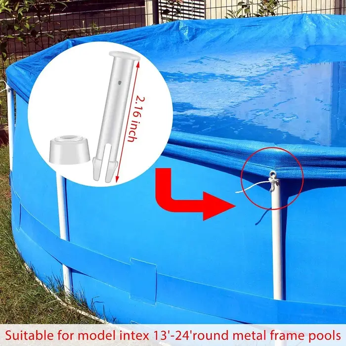 Exacpilles de remplacement en plastique pour joint de piscine