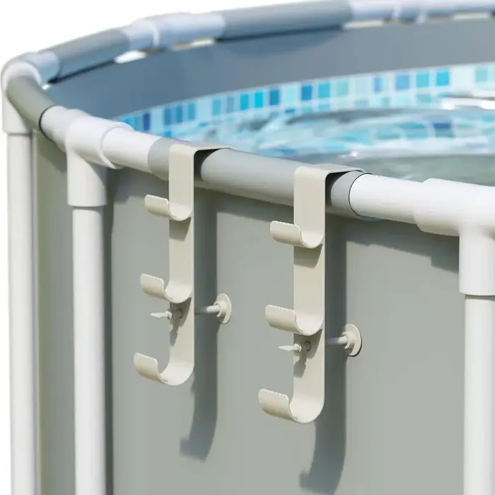 Support de filet à feuilles pour piscine et outils de nettoyage