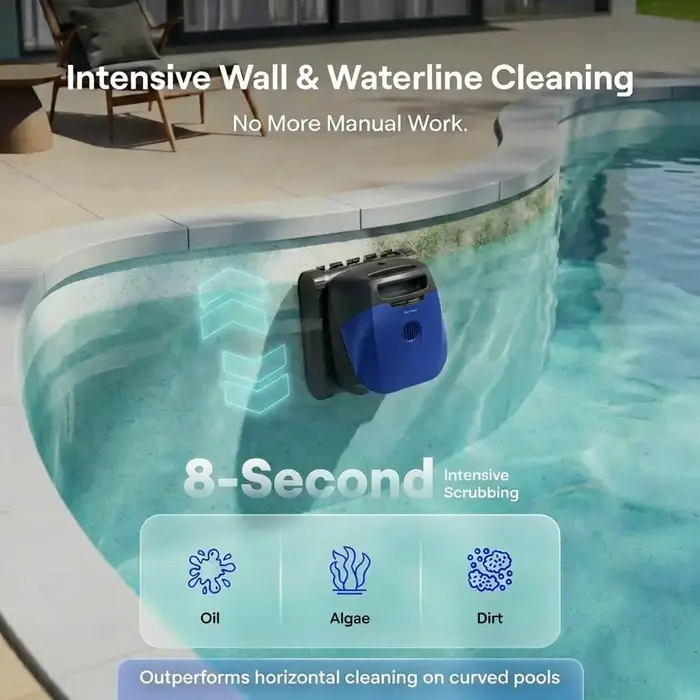 Robot aspirateur de piscine sans fil Beatbot Sora 10