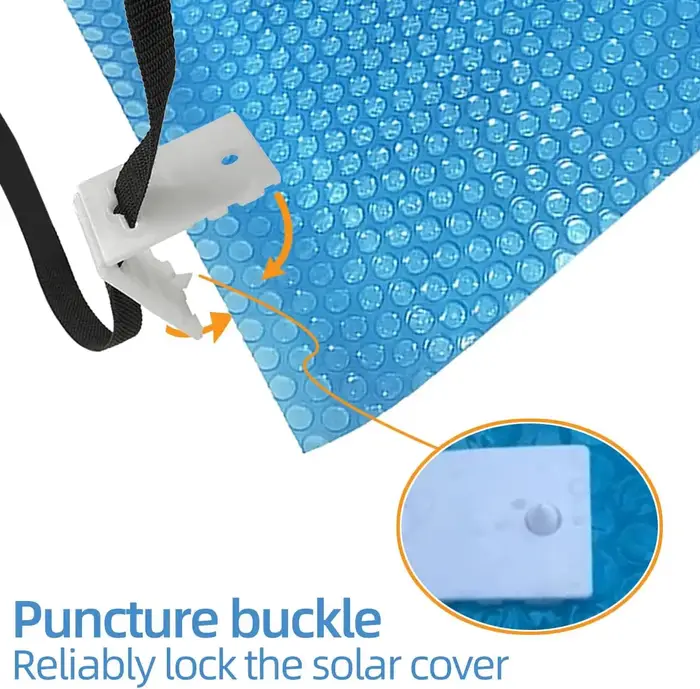 Kit universel de sangles de bobine de couverture solaire de piscine