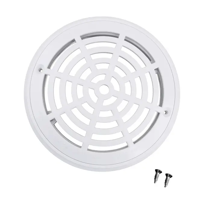Drain principal de piscine de 8 pouces, plastique robuste et durable pour la remplacement des piscin