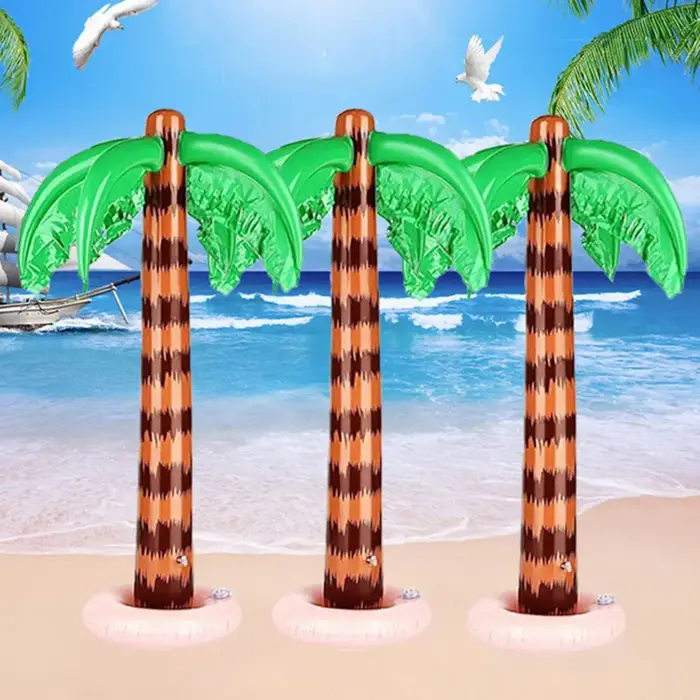 Palmier Tropical Gonflable en PVC de 90cm