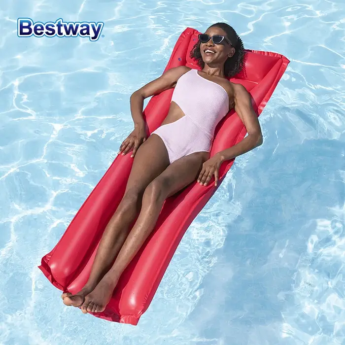 Bestway 44007 flotteur de piscine gonflable vert et rose