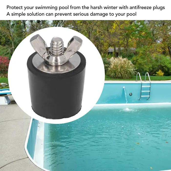 Bouchon de protection pour piscine d'hiver