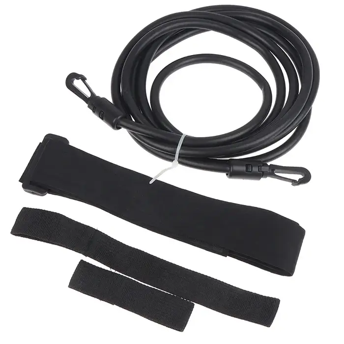 Tubes en latex pour entraînement de natation, corde de sécurité, ceinture élastique de résistance ré