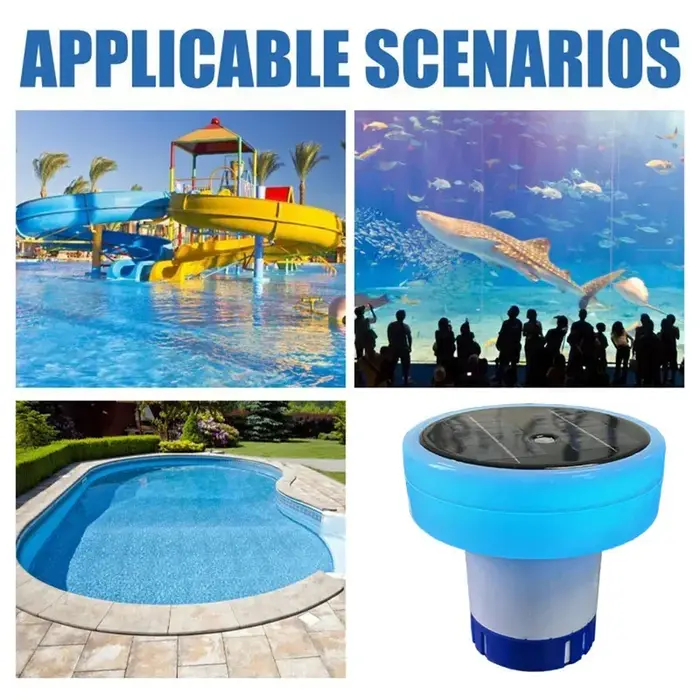 Ioniseur de piscine à énergie solaire