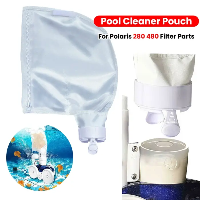 Sac filtrant à fermeture éclair pour nettoyeur de piscine, remplacement pour Polaris 280 480 Pool