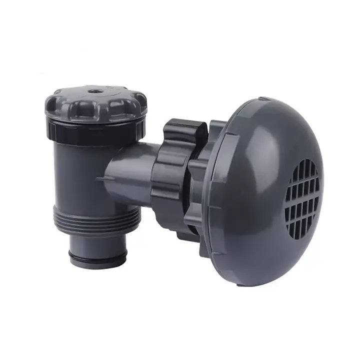 Robinet à piston marche/arrêt pour piscine, raccordement de filtre, pompe, tuyau de 38 mm pour Bestw