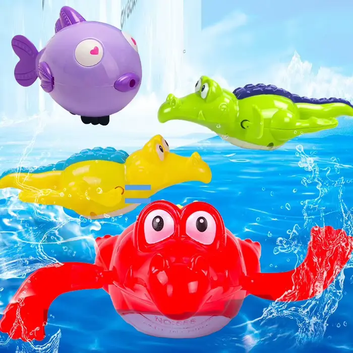 Jouets aquatiques animaux à remonter