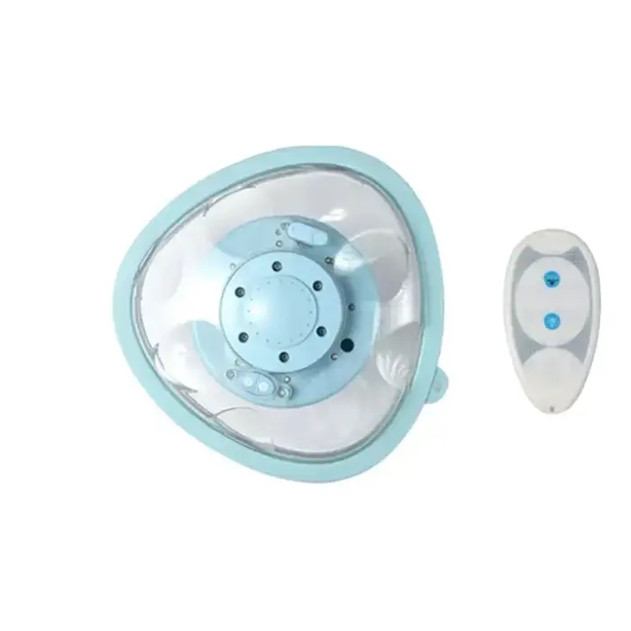 Fontaine d'eau flottante BSEVB avec lumières sous-marines, pompe alimentée, pour extérieur, 2 modes 