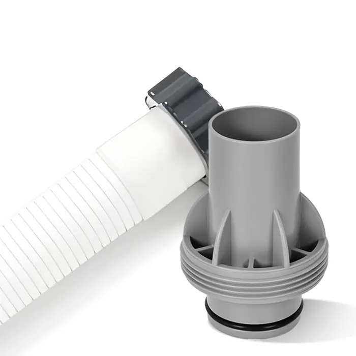 Pompe de filtration à cartouche de sable pour piscine hors sol avec adaptateur de tuyau 1