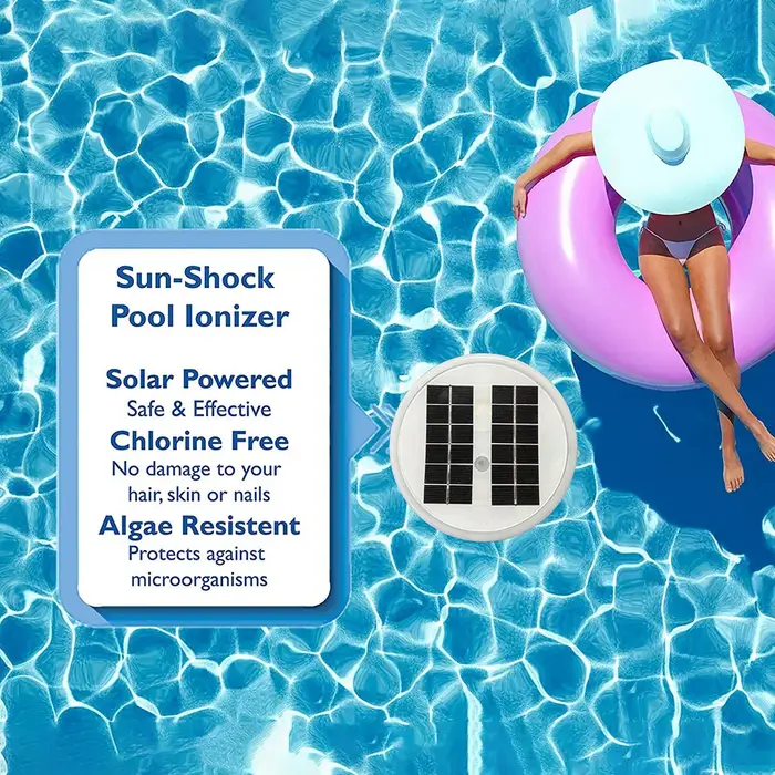 Ioniseur solaire pour piscine