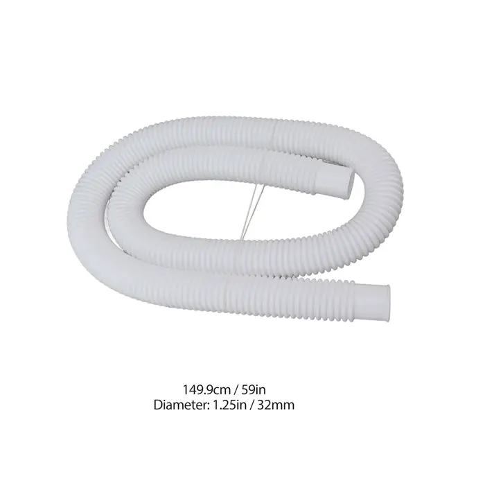 Tubes de Piscine Étanches avec Colliers de Serrage