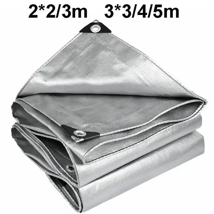 Bâche imperméable Anti-UV argent
