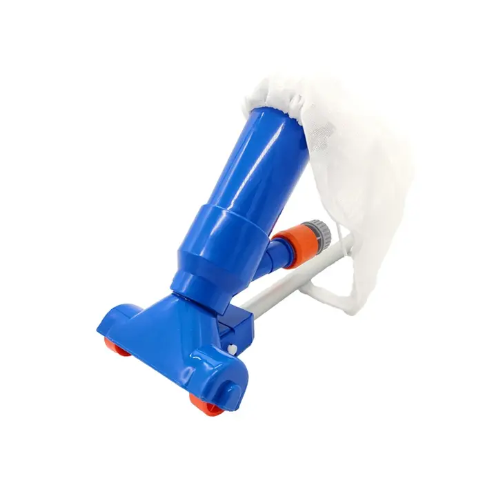 Ensemble de filet de nettoyage de piscine, brosse de nettoyage en profondeur, poignée, tête d'aspira