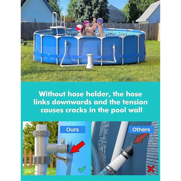 Adaptateur de tuyau de piscine ABQR