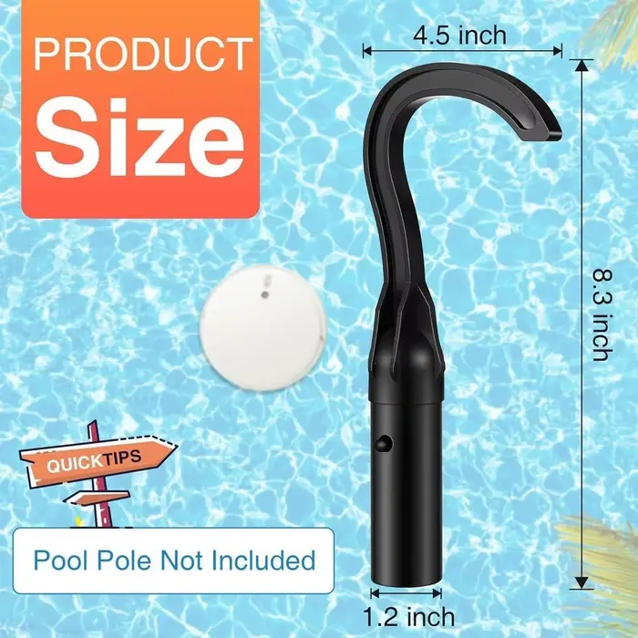 Crochet de support pour robot nettoyeur de piscine