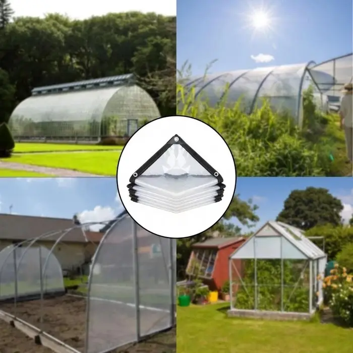 TarLII Garden TarLII-Bâche transparente XR imperméable à l'eau et à la pluie