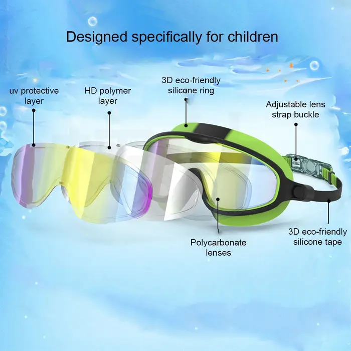 Lunettes de natation antibuée