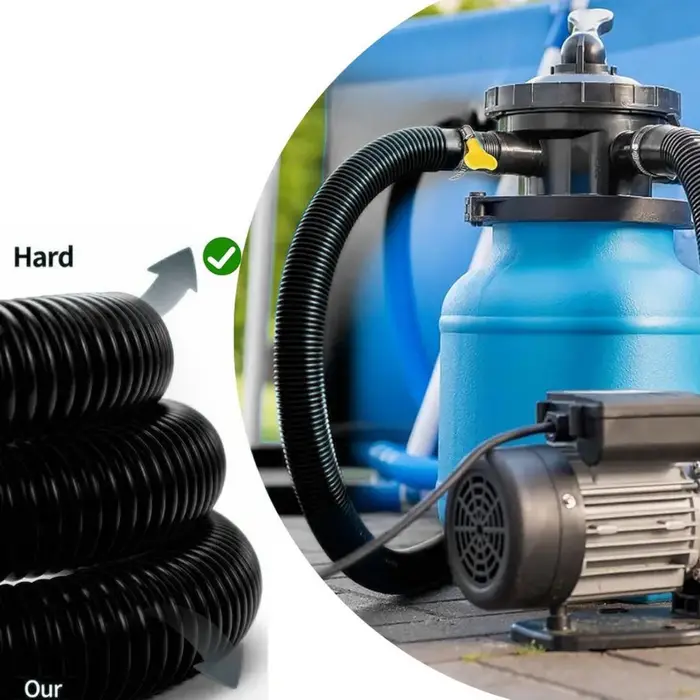 Tuyau de filtration pour piscine