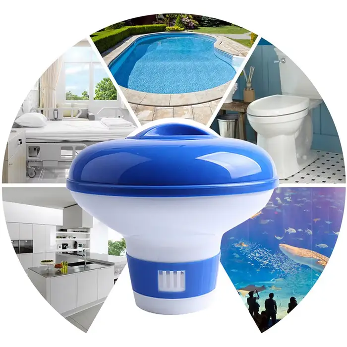Flotteur distributeur automatique de produits chimiques pour piscine