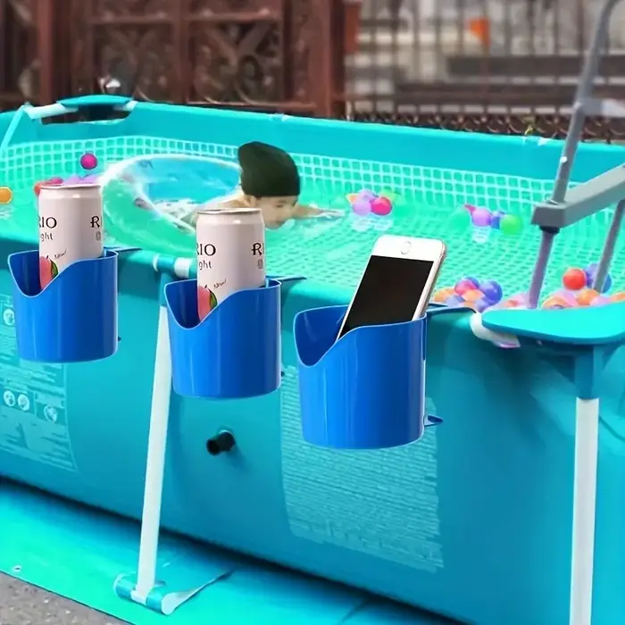 Porte-gobelet robuste pour piscine