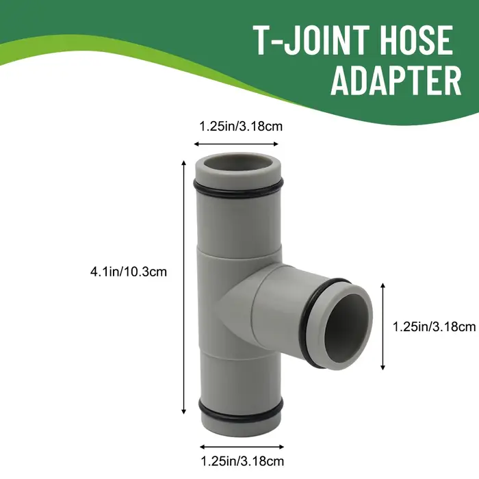 Adaptateur de tuyau de pompe de piscine de 1
