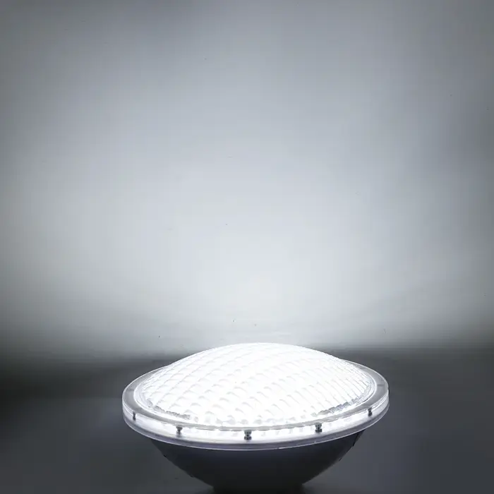 Projecteur LED pour piscine 18W RGB blanc froid et blanc chaud 12V IP68 Par56, lampe subaquatique RG