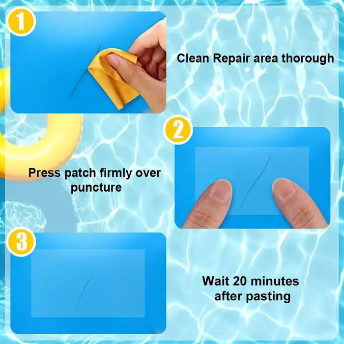 Patch de réparation de piscine