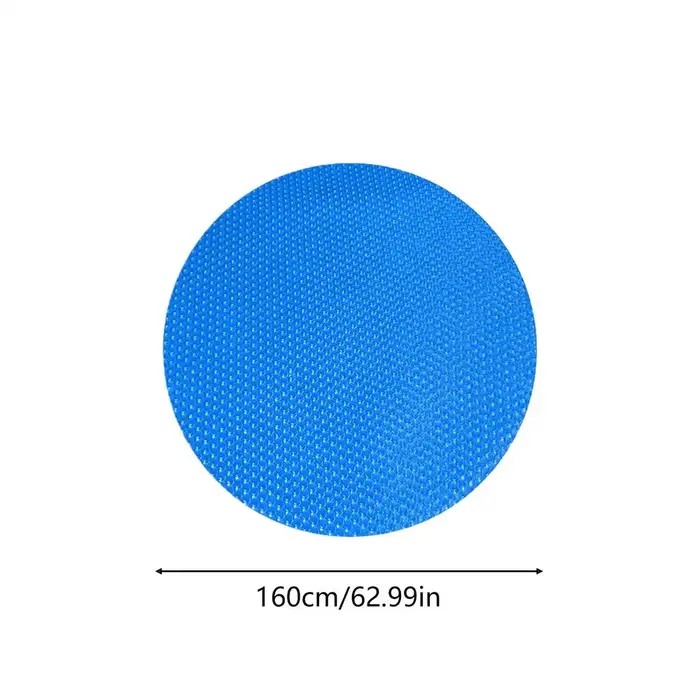 Couverture de piscine ronde isolante, couverture thermique à bulles pour piscine gonflable, jardin,