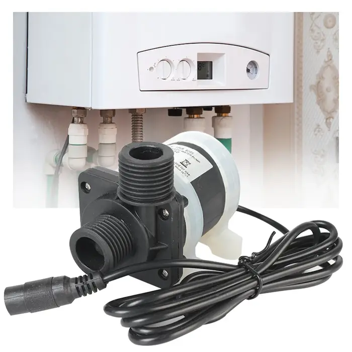 Chauffe-eau douche chauffage au sol pompe de surpression DC 12V 24V moteur solaire sans brosse
