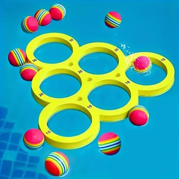 Ensemble de jeu de lancer pour piscine