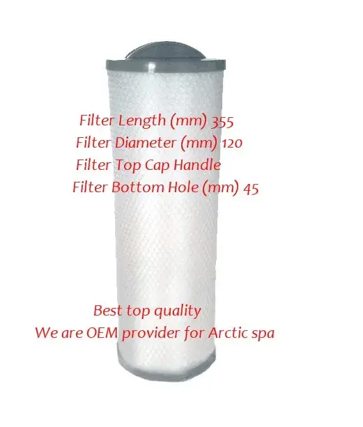 Filtre pour spa - Arctic Spas : 006541 - compatible avec Angels Spa, Evolution, Hydropool, JFC (250,
