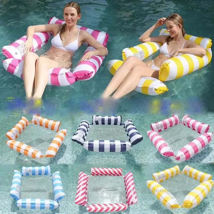 Nouveau hamac aquatique gonflable flottant