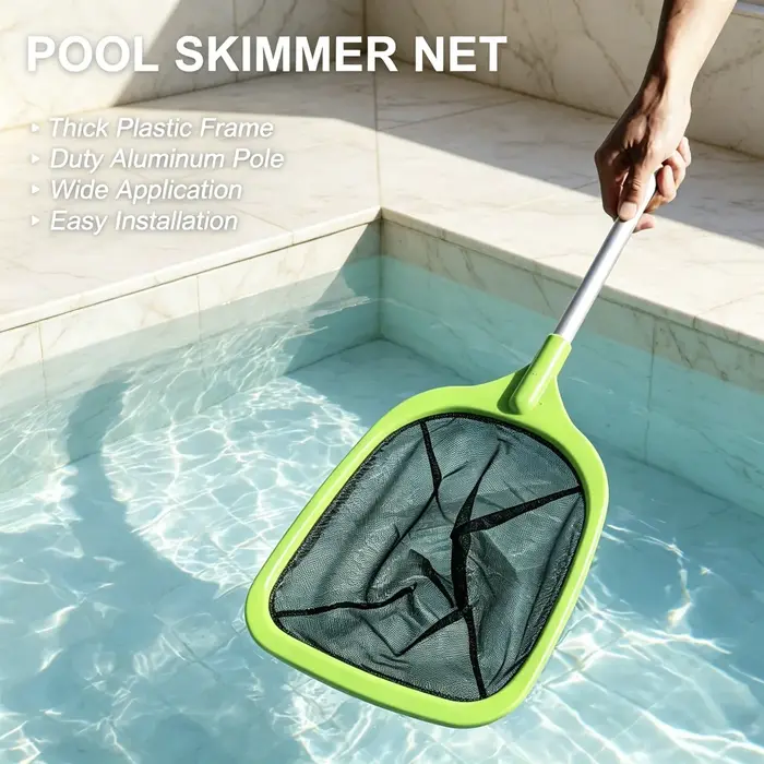 Épuisette à débris fins pour piscine
